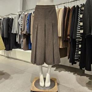 [미센스]MB4YSLM109Z_앞주름치마바지