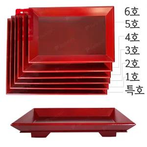 국산 전통 직사각 모반 (7가지사이즈 나무쟁반 이바지 함지 폐백쟁반 전통상 제기상)