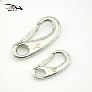 스쿠버 다이빙용 스테인레스 스틸 마린 그레이드 스냅 후크, BCD 액세서리 부착 볼트 키트, 퀵 드로우 샤