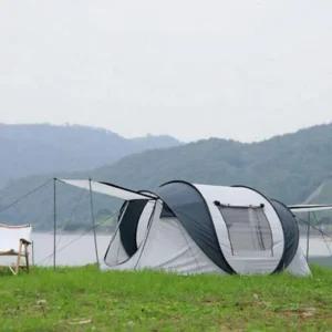 야외 3 텐트 중형 낚시 설치 간편한 4인용 캠핑 팝업