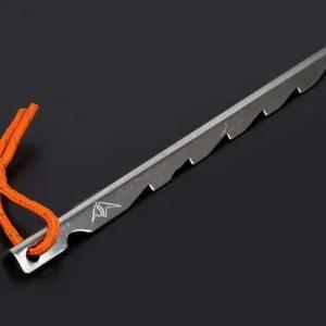 스테인리스 메탈 고정 텐트핀 1p 야외 텐트부속품 활동 캠핑 견고한 고급형