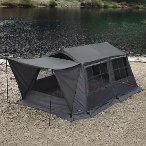 텐트 차콜 4-5인용 텐트 오스카하우스 카즈미 캐빈형 캠핑