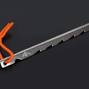 활동 텐트 1p 야외 캠핑 텐트핀 견고한 고정 스테인리스 메탈 고급형