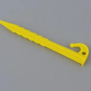 플라스틱 야외 텐트핀 고정 캠핑 텐트 글램핑 등산 피크닉 해변 경량 1p