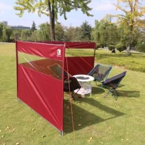실외 윈드 캠핑 피크닉 어닝 여행 소품 야외 낚시 스크린 다용도 차박 멀티 바람막이
