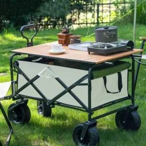 캐리어 휴대용 폴딩 보관 카트 캠핑 웨건 이동 수레