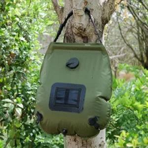 휴대용 20L 샤워팩 워터백 야외 캠핑 물주머니