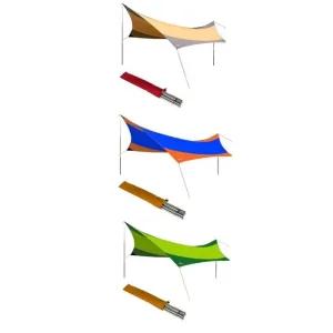 바캉스 캠핑 낚시 피크닉 휴가 멀티 헥사 야외 소품 용품 다용도 여행 타프 캠핑장 해