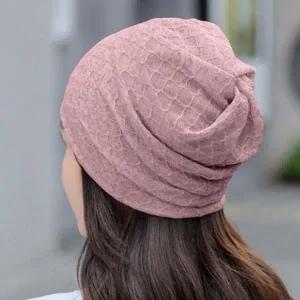 멀티스카프 넥워머 머리띠 비니 다용도 인디핑크 2개
