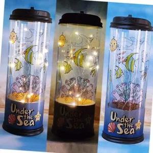 여름바다 led 무드등 2개 방과후 diy 단체수업 만들기