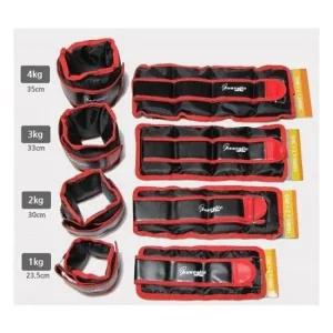 철구슬주머니 4KG(2kg x2) 모래주머니 중량밴드 손목 철주머니 중량밴드 모래주머니