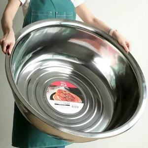 김장 대야 업소용 세척 양푼이 스텐 대야 다라이 대형 주방 설거지통 특대형 대용량 다용도 국내산 식당