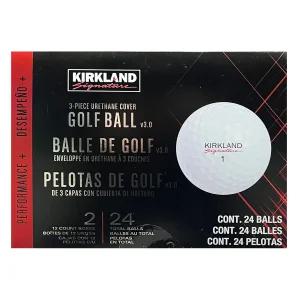 커클랜드 V3.0 3피스 골프공 24개 코스트코 우레탄 고탄성 소프트 코어 비거리 골프용품
