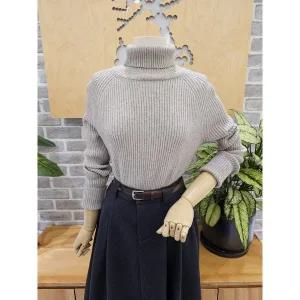 [레코브](광주신세계)골지 터틀 니트 (LC31F1KN601X)