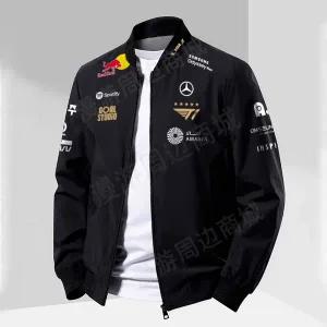 레이싱 자켓 재킷 점퍼 유니폼 모터팀 T1 팀 2025 후드 윈드브레이커 SKT FAKER LoL 상품 남자 남성