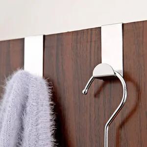 문 옷걸이 도어 후크 스텐 고리 문걸이 좁은방 자취방 행거 방문 틈새 문에 거는 옷걸이