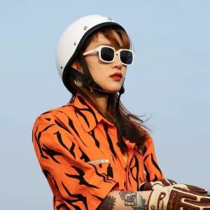 클래식헬멧 레트로 경량 소두핏 슈퍼커브 반모 헬멧