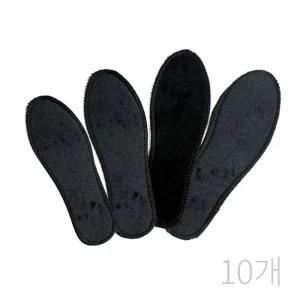 KP 밍크표깔창대 중 소 미니 10개 보온깔창 부츠 골프화 겨울 털깔창