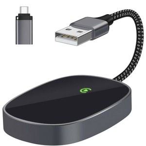 무선 CarPlay 어댑터 공장 유선 카플레이 2024 스타일 동글 심리스 플러그 앤 플레이 CarPlay를 무선으로 변환 자동차 및 iOS 10 이상용 쉬운 설치