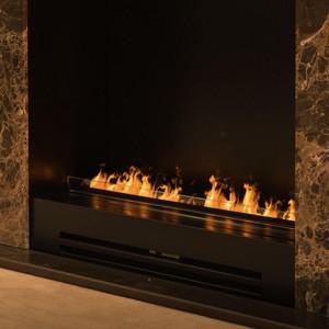 투야 와이파이 스마트 버너 카민 전기 직사각형 바이오 에탄올 화로 스테인리스 스틸 벽난로