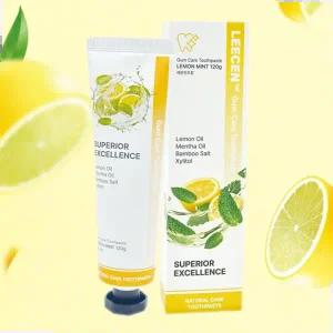 개운한치약 달시엔코 리쎈 치약 잇몸케어 무불소 레몬민트향