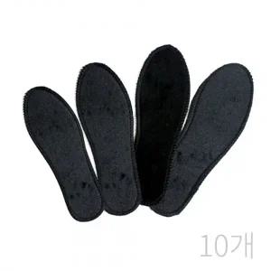 KP 밍크표깔창대 중 소 미니 10개 보온깔창 부츠 골프화 겨울 털깔창