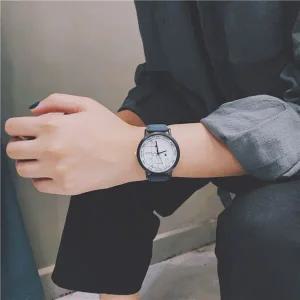 [골드스마일]스터디 여성 손목시계(블루)