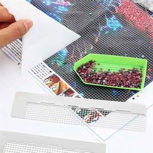 AUAU-3Pcs 다이아몬드 드로우 눈금자 메쉬 눈금자 그리드 DIY 다이아몬드 드로우 눈금자 액세서리 240/400 빈 그리드