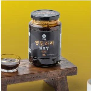 도라지청 효능 진액 생도라지 발효청 600g 약도라지 청