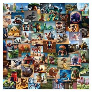 80Pcs Tung Tung Tung Sahur 스티커 이탈리아 Brainrot 재미 있은 Meme 데칼 Scrapbooking 노트북 수하물 노트북 스케이트 보드 스티커