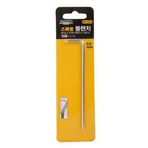 2CLB 묶음 10개 카드포장 볼렌치 BW 2.MM 수작업공구