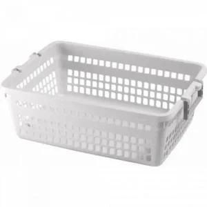 리빙 멀티 바스켓 정리바스켓 화이트 대2호 수납바구