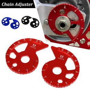 혼다 CRF230 FLM 150F250F CRM250AR XLR250 XR400R XR 200R230R 용 오토바이 CNC 체인 조절기 레귤레이터