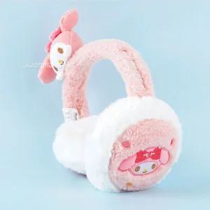 마이멜로디 빼꼼입체 인형 퍼 귀마개/어린이/아이/방한/귀도리/겨울/보들보들/보온/따뜻한 캐릭터 귀여운