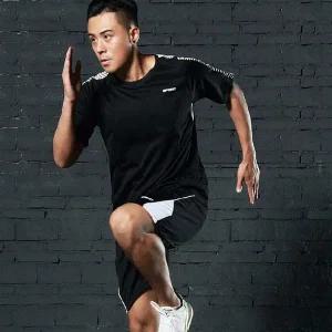 [골드스마일]스포츠 여름 반팔 트레이닝복세트 츄리닝 반바지 남자