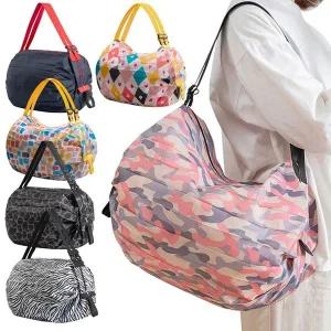 [골드스마일]휴대용 접이식 지퍼 장바구니 에코백 가방 시장 여행 휴대용에코백