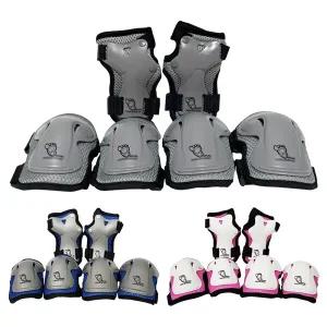 아동용 인라인 스케이트 자전거 킥보드 보호대 세트 무릎 팔꿈치 손목 어린