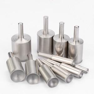 다이아몬드 비드 그라인딩 헤드, 옥 앰버 볼 모양 연마 휠, 3 ~ 25mm, 꿀 왁스, Vajra Bodhi 제작