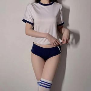 코스프레 의상, 학교 학생 유니폼, 역할 놀이 의류, 귀여운 미니 스커트, 타이트 블라우스 세트, 대학생 애