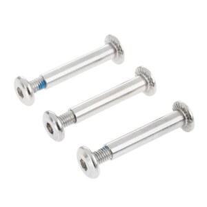 MUXSAM 10Pcs 24 6mm OD 인라인 스케이트 액슬 나사 교체 샤프트 육각 소켓 롤러 블레이드 베어링 수리 도구 31mm 또는 36mm