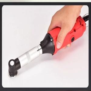 Elbow polishing machine curved rotary motor 90 degree handpiece cutting tool with dust cover and di