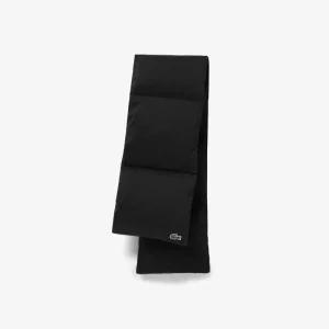 라코스테 남성 구스 다운 패딩 머플러 블랙 RE103E-55N_031 국내매장판 1607748