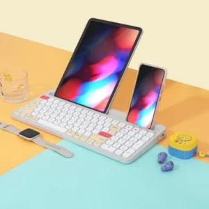 휴대용 무선 키보드 블루투스 미니 크래들 태블릿 스마트폰 타이핑 거치대