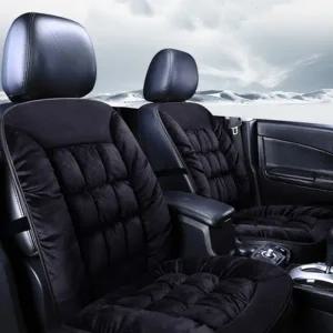 겨울 카시트 극세사 차량방석 패딩 자동차 시트커버