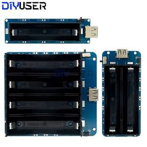 DIYUSER 18650 배터리 충전 실드 보드 Arduino 라즈베리파이 Nodemcu 용 마이크로 USB 포트 -A 0.5A 5V 3.3