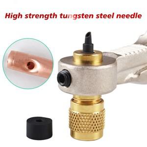 구리 파이프 플러스 액체 밸브 클램프 플라이어 냉매 회수 에어컨 튜브 잠금 리필 NEW