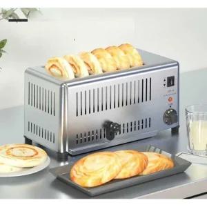 6구 전기 토스트기 업소 상품 토스트 오븐 샌드위치 토스터