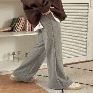 폰티 밍크 기모 슬림 부츠컷 팬츠 85245 빅사이즈 여성의류