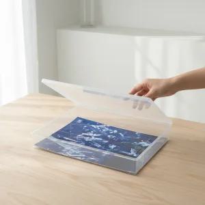 A3 파일 케이스 초대형 영화 포스터 도면 서류 그림 보관 정리 케이스 클리어 파일