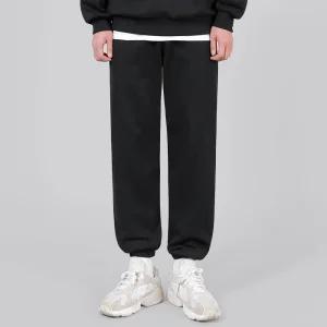 문컬렉션 남녀공용 캐주얼 남성 여성 데일리 조거팬츠 쭈리 기모 트레이닝 조거 바지 편한 무지 운동복